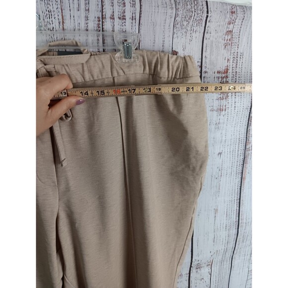 WORTHINGTON Jogger Women’s XXL Ultra Stretch Ponte Beige Mid Rise Pull On - Picture 3 of 8